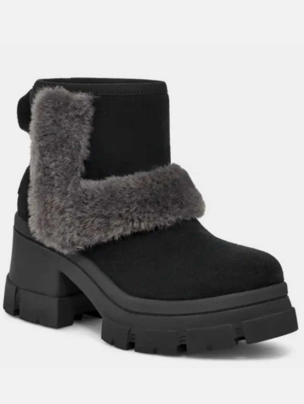 Ugg Brooklyn Sunburst Boot Waterproof Spill Seam Shearling Suede Designer #804